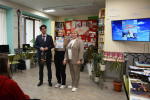Награждение победителей городского конкурса "Юные литераторы"