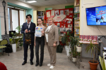 Награждение победителей городского конкурса "Юные литераторы"